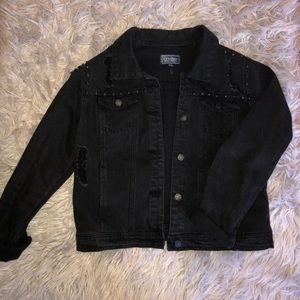 Black Jean Jacket